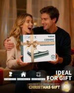 Ceramic Nonstick Baking Pans Set, Non Toxic 30 PCS Stackable Bakeware Sets, 550°F Oven Safe Baking Sheet & Pans, Warp-Free, Dishwasher Safe, PTFE/PFOA/PFOS-Free (Green) - Image 5