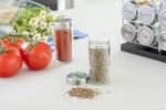 Orii 20 Jar Spice Rack Stainless Steel with Spices Included - Standing Rack Shelf Holder & Countertop Spice Rack Tower Organizer for Kitchen Spices with Spice Refills for 5 Years - Image 5