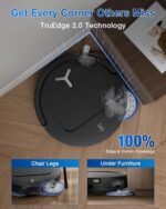 ECOVACS DEEBOT T50 PRO Omni Robot Vacuum and Mop, 3.19” Ultra-Slim, 15,000Pa Suction, ZeroTangle 2.0, TruEdge Edge Cleaning, AIVI 3D Obstacle Avoidance, Auto Mop Wash & Dry, Self-Emptying - Image 5