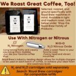 The Original Royal Brew Nitro Cold Brew Coffee Maker - Gift for Coffee Lovers -128 oz Extra Large Home Keg, Nitrogen Gas System Coffee Dispenser Kit - Use Nitrogen or Nitrous Oxide - Image 4