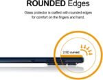 Supershieldz (3 Pack) Designed for Motorola Edge (2021) / Motorola Edge 5G UW Tempered Glass Screen Protector, Anti Scratch, Bubble Free - Image 4