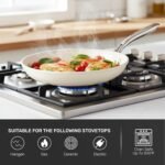 GOTHAM STEEL 10 Inch Non Stick Frying Pans Nonstick Skillet, Ceramic Pan for Cooking Non Toxic, Nonstick Frying Pan Skillets with Stay Cool Handle, Fry Pans, Oven and Dishwasher Safe - Image 4