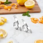 2Pcs Stainless Steel Orange Peeler Set for Kitchen, Orange Peeler Citrus Peelers, Stainless Steel Orange Peeler is Easy to Use and Clean,Graters, Peelers and Slicers - Image 4