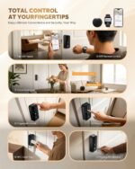 Smart Locks for Front Door, Keyless Entry Door Lock, Supports Apple HomeKit, Fingerprint Unlock, Remote Control via App, Auto Unlock, keypad deadbolt, Long Battery Life & Auto-Lock - Image 4