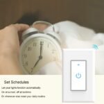 Wifi Smart Switch, Wifi Light Switch 2 Packs, Compatible with Alexa and Google Home, App Remote Control with Timing Funtion, No Hub Required (Neutral Wire Required) - Image 4