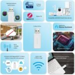Z-Stick 10 Pro - Zigbee 3.0 & Z-Wave 800 Series USB Adapter - Works with HomeAssistant - Zigbee2MQTT - Z-Wave Controller - Z-Wave Long Range - Up to 1 Mile Wireless Range - cloudfree - Image 3