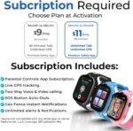 2025 Model Smart Watch | Phone Watch & GPS Tracker | Calling, Texting, GPS Tracking, Camera, School Model | SOS & Safety Alerts - Image 4