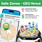 2025 Model Smart Watch | Phone Watch & GPS Tracker | Calling, Texting, GPS Tracking, Camera, School Model | SOS & Safety Alerts - Image 5