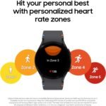 SAMSUNG Galaxy Watch FE 40mm GPS, AI Smartwatch w/Fitness Tracking, BIA Sensor, Personalized HR Zones, Heart Rate Tracker, Sleep Monitor, 2024, Black (US Version) (Renewed) - Image 4