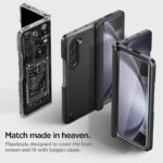 Spigen Tempered Glass Screen Protector [GlasTR EZ FIT] designed for Galaxy Z Fold 5 [2 Pack] - Image 4