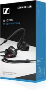 SENNHEISER IE 40 PRO, molded in ear dynamic monitors (Black) - Image 3