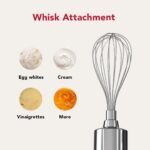 KitchenAid Go Cordless Hand Blender with Accessories - battery sold separately, KHBRV05, Porcelain White - Image 5