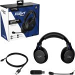 HyperX Cloud Flight – Wireless Gaming Headset for PS5 and PS4, Up to 30-hour battery, Memory foam ear cushions and premium leatherette, Noise-Cancelling Microphone with LED Mic Mute - Image 5