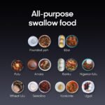 Syinix Swallow Maker Pro – Automatic African Food Swallow Mixer, Food Processor, Food maker, Fufu Machine for Fufu, Pounded Yam, Banku, Semolina, Mashed Potato - Image 4