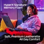 HyperX Cloud III – Wired Gaming Headset, PC, PS5, Xbox Series X|S, Angled 53mm Drivers, DTS Spatial Audio, Memory Foam, Durable Frame, Ultra-Clear 10mm Mic, USB-C, USB-A, 3.5mm – Black/Red - Image 3