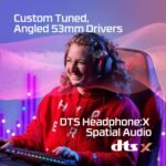 HyperX Cloud III – Wired Gaming Headset, PC, PS5, Xbox Series X|S, Angled 53mm Drivers, DTS Spatial Audio, Memory Foam, Durable Frame, Ultra-Clear 10mm Mic, USB-C, USB-A, 3.5mm – Black/Red - Image 4