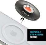 Nite Ize Steelie Orbiter Plus Magnetic Socket and Metal Ring - Car Dashboard with Magnetic Mount - Sturdy Dashboard Mount for Cell Phone - Black - Image 4