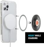 Nite Ize Steelie Orbiter Plus Magnetic Socket and Metal Ring - Car Dashboard with Magnetic Mount - Sturdy Dashboard Mount for Cell Phone - Black - Image 5