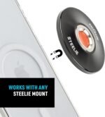 Nite Ize Steelie Orbiter Plus Magnetic Socket and Metal Ring - Car Dashboard with Magnetic Mount - Sturdy Dashboard Mount for Cell Phone - Black - Image 6