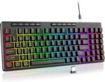 Redragon K517 Pro Wireless Gaming Keyboard, RGB Backlit, Tri-Mode BT/2.4GHz/USB-C, Mechanical Feel 94 Keys Computer Keyboard with 4 Macro Keys, Number Pad, 4000mAh Battery for Win/MAC - Image 5