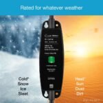 Lutron Outdoor Smart Plug for Caseta Smart Lighting, Summer Patio, Backyard Outdoor Lights & Motors, 15A LED Fixtures & 1/2 HP Motors, PD-15OUT-BL, Black - Image 8