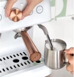 Café Bellissimo Semi Automatic Espresso Machine + Milk Frother | WiFi Connected, Smart Home Kitchen Essentials | Built-In Bean Grinder, 15-Bar Pump & 95-Ounce Water Reservoir | Matte White - Image 5