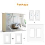 Nexete Smart Wi-Fi Light Switch 2-Pack, Works with Alexa & Google Assistant, App Remote Control, Timer & Schedule, No Hub Required - Image 3