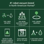 iRobot Roomba 105 Combo Robot Vacuum & Mop with AutoEmpty Dock - Self-Empties for 75 Days, Intense Power-Lifting Suction, LiDAR Navigation, Multiple Cleaning Modes, Avoids Mopping Carpet - Image 4