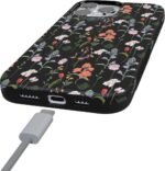 Casely iPhone 16 Pro Case | Secret Garden | Mixed Floral | Bold Protective Design | Compatible with MagSafe - Image 3