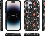 Casely iPhone 16 Pro Case | Secret Garden | Mixed Floral | Bold Protective Design | Compatible with MagSafe - Image 5
