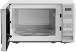 BLACK+DECKER Compact Countertop Microwave Oven 0.7 Cu. Ft. 700-Watts with LED Lighting, Child Lock, White - Image 3