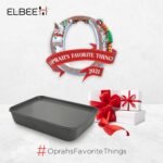 Elbee Home 8-Piece Nonstick Aluminized Steel, Space Saving Baking Set, With Deep Roasting Pan, Cookie Sheet, Cake Pans, Muffin Pans and Baking Pan PFOA & PFOS Free, Holiday Gift for Her - Image 3