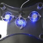 ThreeH USB Fan Laptop Cooling Pad with 3 Fans & Blue LED Lights for Laptop PS3 / PS4 / PS Slim H-UF01 - Image 5