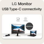 LG 32U631A-B 32-inch QHD (2560 x 1440) IPS Computer Monitor, 100Hz, 5ms, HDR10, Reader Mode, Flicker Safe, HDMI, USB Type-C 15W PD, Black - Image 4
