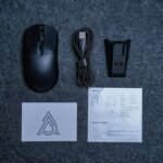 MechLands AJAZZ AJ139 V2 MC Gaming Mouse with Charging Base, Adjustable 12,000 DPI, PAW3311 Sensor, 3 Modes Wireless Mouse, 500mAh Battery, 1000 Polling Rate, 66g Lightweight, Win/Mac (Black) - Image 5