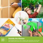 Kitchen Scissors, iBayam 2-Pack Kitchen Shears, 9 Inch Heavy Duty Dishwasher Safe Food Scissors, Multipurpose Stainless Steel Sharp Cooking for Kitchen, Chicken, Poultry, Fish, Meat, Herbs - Image 7