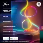 GE Cync Dynamic Effects Smart LED Light Strip with Music Sync, Color Changing WiFi Lights, Indoor Light Strip, Compatible with Alexa and Google Home, 32ft and Power Supply - Image 3