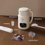 KDV 8-in-1 Nut Milk Maker, 32oz Automatic Plant Milk Machine with Delay Start, Soy Almond Oat Milk Stainless Steel Blender - Image 5