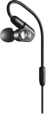 Audio-Technica ATH-E50 Professional in-Ear Studio Monitor Headphones, Black - Image 4