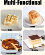 Silicone Baking Pans Sets - Nonstick Silicone Bakeware Set with Bread Loaf Pan, Square/Round Cake Pan - Oven & Dishwasher Safe - Image 4