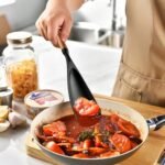 Silicone Spatula Spoon for Cooking and Baking, Heat Resistant Flexible Non-Stick Kitchen Utensil with Ergonomic Handle, Multi-Purpose Tool for Flipping, Scraping, Mixing, and Food Prep - Image 3