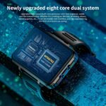 LOKMAT 4G SIM Card Smart Watch, 6GB+128GB Android Smartwatch Phone Call, 2.4" Large Screen Sport Watch 1500mAh Dual Camera WiFi Bluetooth GPS Smart Watches for Men - Image 4