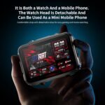 LOKMAT 4G SIM Card Smart Watch, 6GB+128GB Android Smartwatch Phone Call, 2.4" Large Screen Sport Watch 1500mAh Dual Camera WiFi Bluetooth GPS Smart Watches for Men - Image 5