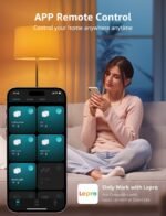 Lepro P1 Smart Plug Mini 15A, WiFi Outlet Plugs Compatible with Alexa & Google Assistant, Voice/APP Control, Timer & Group Controller, ETL & FCC Certified, 2.4GHz Only, 4-Pack - Image 5