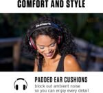 Numark HF175 - DJ Headphones with Closed Back Over Ear Design, 40mm Drivers, Comfortable Ear Pads for Mixing and DJ Monitoring, 3m Cable Included , Black - Image 4