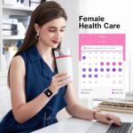 Smart Watch for Android iPhone-Call Receive/Dial/Read Message/AI Control-1.9" HD Screen-IP67 Waterproof Fitness Smartwatch-Blood Pressure/Heart Rate/SpO2/Sleep Monitor (Light Pink) - Image 7