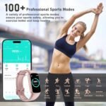 Fitness Tracker with 24/7 Heart Rate, Blood Oxygen, Sleep Tracker, 1.47''Waterproof Fitness Watch, Activity Tracker with Step Tracker for Women Men - Image 3