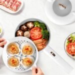 Electric Hot Pot 2L, 700W Portable Multi-Purpose Cooker with Dual Power Control, Non-Stick Pot for Noodles, Steak, Eggs, Ramen, Oatmeal, and More - Image 3