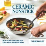 Farberware Millennium Stainless Steel Nonstick Cookware Set, 10-Piece Pot and Pan Set, Stainless Steel - Image 4