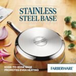 Farberware Millennium Stainless Steel Nonstick Cookware Set, 10-Piece Pot and Pan Set, Stainless Steel - Image 6